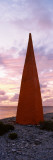 Red Obelisk at the Seaside, Bonaire, Netherlands Antilles