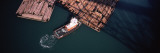 Buy View of a Tugboat Towing Logs, Deception Pass, Skagit County, Washington State, USA at AllPosters.com