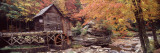 Power Station in a Forest, Glade Creek Grist Mill, Babcock State Park, West Virginia, USA