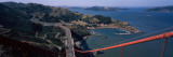 View of a Suspension Bridge, Golden Gate Bridge, San Francisco, California, USA