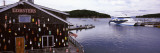 Lobster Buoys Hanging on a Store, Bar Harbor, Mount Desert Island, Hancock County, Maine, USA