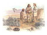 Buy Lewis and Another Corpsman are Talking with an Indian Man Who Is Holding a Marmot at AllPosters.com