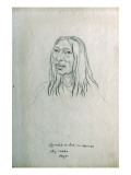 Buy Portrait of Ou-Mah-Sis-Tsek-Se-Na-Cou Big Snake Piegan at AllPosters.com