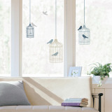 Bird cages  (Window Decal)