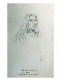 Portrait of Ha-Ca-Tu-She-Ye-Hu Star Robe Chief of the Gros Ventres