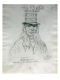 Portrait of Lawyer Hal-Hal-Tlostsot Head Chief of the Nez Perce Tribe