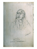 Buy Portrait of Sakuistan Heavy Shield Great Warrior of the Blood Indians at AllPosters.com