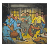 Buy A Fight Breaks Out When an Inmate Refuses to Give Up His Mattress to Other Inmates at AllPosters.com