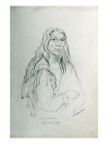 Buy Portrait of Nin-Na-Onis-Taw Blood Indian Chief at AllPosters.com