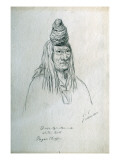 Buy Portrait of O-Nes-Tah-Stam-Mek White Bull Pagan Chief at AllPosters.com