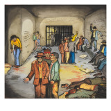 Buy Male Inmates Jailed after a Bloody Fight on Skid Road at AllPosters.com