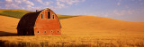 Old Barn in a Wheat Field, Palouse, Whitman County, Washington State, USA