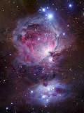 M42, the Orion Nebula (Top), and NGC 1977, a Reflection Nebula (Bottom)