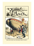 Puck Magazine: Cannot Sail, Try to Sink Wall Decal