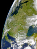 Eastern Europe is Mostly Cloud-Free