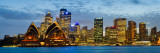 Buy Opera House Lit Up at Dusk, Sydney Opera House, Sydney Harbor, New South Wales, Australia at AllPosters.com