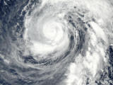 Typhoon Phanfone North of Mariana Islands, Pacific Ocean