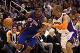 New York Knicks v Phoenix Suns, Phoenix - January 07: Amar'e Stoudemire and Grant Hill