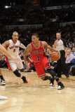 Chicago Bulls v Toronto Raptors, Toronto - February 23: Derrick Rose and Jerryd Bayless