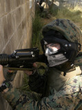 Buy A Marine Provides Security for a Building in Combat Town after It was Cleared of Insurgents at AllPosters.com