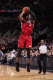 Miami Heat v Portland Trail Blazers, Portland, OR - January 9: Dwayne Wade