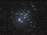 NGC 457 is an Open Star Cluster in the Constellation Cassiopeia