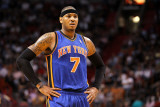 New York Knicks v Miami Heat, Miami, FL - February 27: Carmelo Anthony
