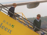 Buy Prince Harry and Prince William arrive in Aberdeen on route to Birkhall Balmoral at AllPosters.com