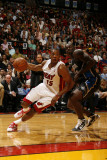 Orlando Magic v Miami Heat, Miami, FL - March 3: Mario Chalmers and Brandon Bass