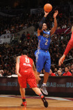 2011 NBA All Star Game, Los Angeles, CA - February 20: Joe Johnson and Deron Willimas