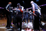 Dallas Mavericks v Phoenix Suns, Phoenix, AZ - February 17: Mickael Pietrus, Steve Nash and Hakim W