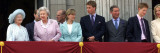 Royal Family on Queen Mother's 100th Birthday, Friday August 5, 2000