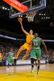 Boston Celtics v Golden State Warriors, Oakland, CA - February 22: David Lee and Kendrick Perkins