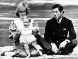 Buy Prince William with Prince Charles and Princess Diana in Australia, April 1983 at AllPosters.com