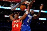 2011 NBA All Star Game, Los Angeles, CA - February 20: Kobe Bryant and LeBron James