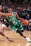 Boston Celtics v Portland Trail Blazers, Portland, OR - January 27: Andre Miller and Rajon Rondo