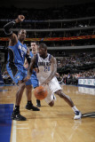 Orlando Magic v Dallas Mavericks, Dallas, TX - January 8: Dominique Jones and Dwight Howard