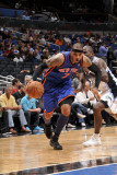 New York Knicks v Orlando Magic, Orlando, FL - March 1: Carmelo Anthony and Jason Richardson
