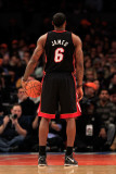 Miami Heat v New York Knicks, New York, NY - January 27: LeBron James