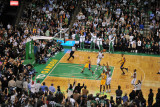 Los Angeles Lakers v Boston Celtics, Boston, MA - February 10: Ray Allen and Ron Artest