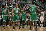 Boston Celtics v Utah Jazz, Salt Lake City, UT - February 28: Jeff Green and Ray Allen
