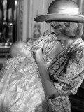 Buy Princess Diana with her son William, August 4th 1982 - Christening of Prince William at AllPosters.com