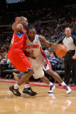 Philadelphia 76ers v Detroit Pistons, Auburn Hills, MI - January 8: Ben Gordon and Jodie Meeks
