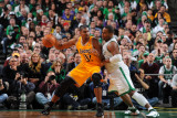 Los Angeles Lakers v Boston Celtics, Boston, MA - February 10: Andrew Bynum and Glen Davis