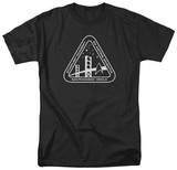Star Trek-White Academy Logo T-Shirt