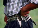 Gaucho with Hands on Hips Wearing Traditional Belt