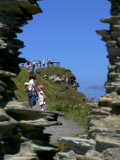 Viewpoint at Tintagel Castle