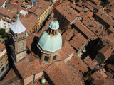 Roofs of Historic Centre (Including Chiesa Di San Bartolomeo) from Top of Asinelli Tower