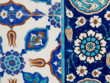 Detail of Tiles in Rustem Pasa Mosque