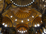 Interior of the Church of the Divine Wisdom at Aya Sofya